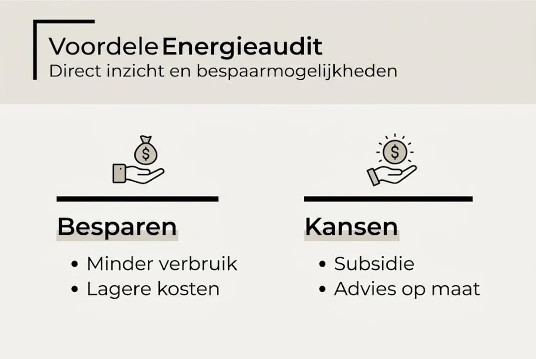 Infographic: waarom een energie-audit voor je huis zo waardevol is