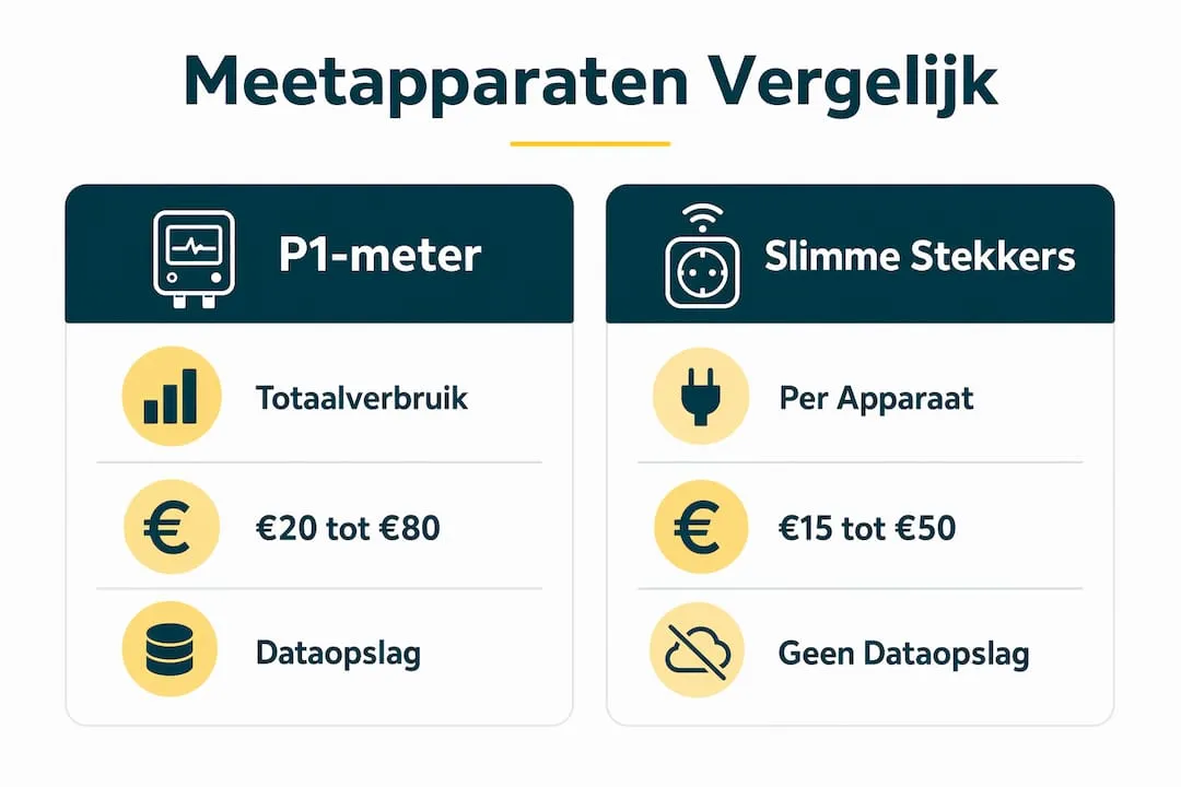 Infographic: een overzicht van verschillende meetapparaten