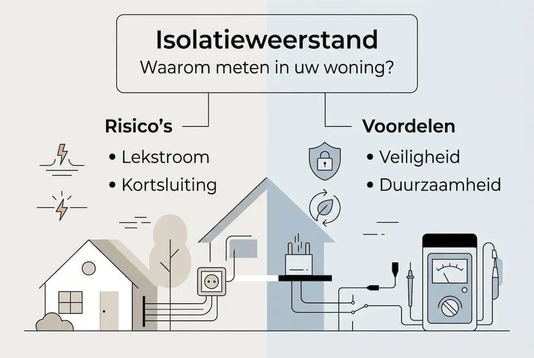 Infographic: de voor- en nadelen van isolatieweerstand op een rij
