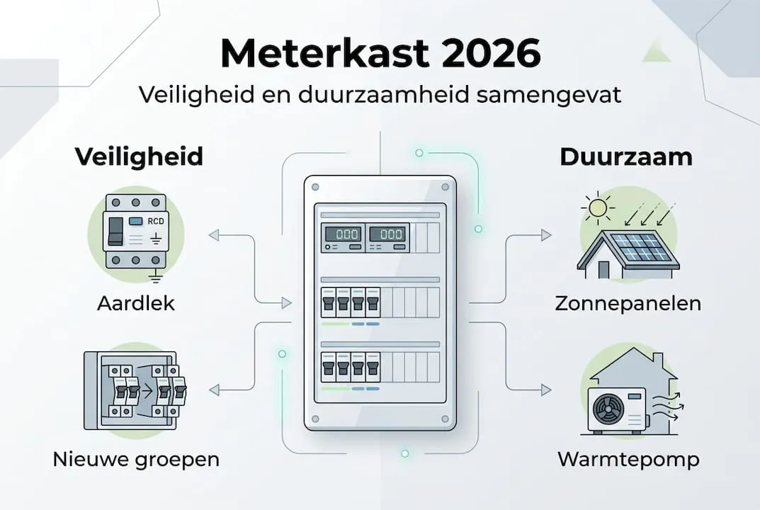 Visuele gids: hoe zorg je voor een veilige en duurzame meterkast