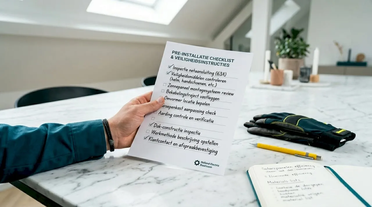 Detailopname van een handleiding met bijbehorend gereedschap