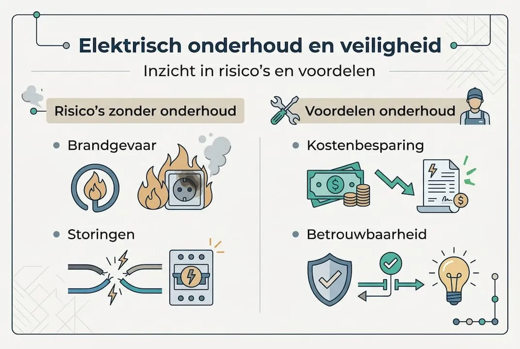 Overzicht: risico’s en voordelen van elektrisch onderhoud