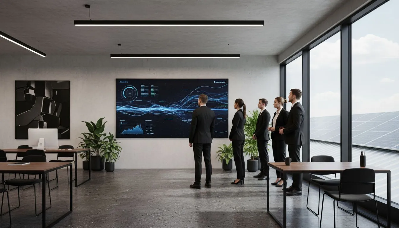 zonnepanelen monitoring bedrijfsruimte