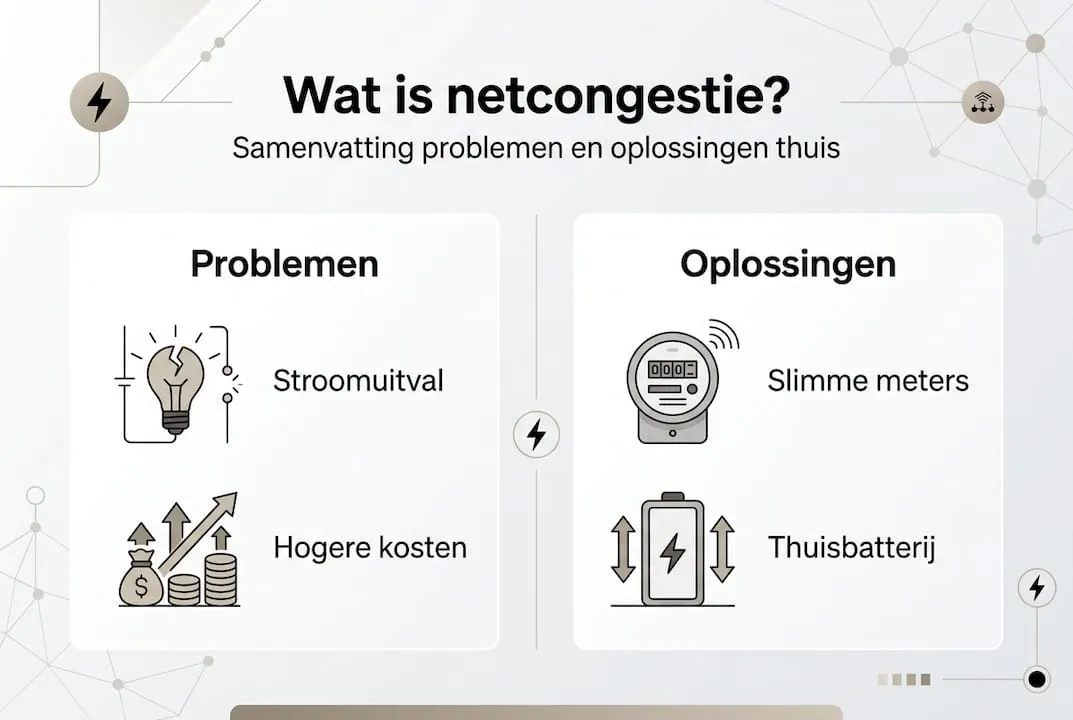 Infographic: Wat veroorzaakt netcongestie en wat kunnen we eraan doen?